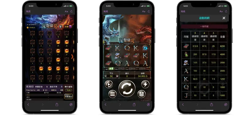 2023財神娛樂城評價TOP5!討論度最高的熱門遊戲排名 5 2023財神娛樂城評價No.5 魔龍傳奇